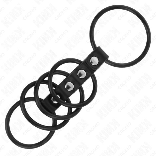 Anillos de Silicona Conectados para el Pene de Kink | Estimulación Última