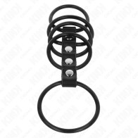 Anillos de Silicona Conectados para el Pene de Kink | Estimulación Última