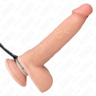 Kink - Anillo Pene Metal Con Cadena Y Pinzas Para Pezones Ajustable - Placer Intenso