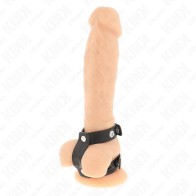 Kink Adjustable Double Penis Ring - Pleasure and Control