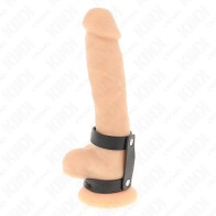 Kink Adjustable Double Penis Ring - Pleasure and Control