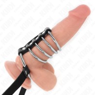 Kink Triple Metal Penis Ring Set - Control and Pleasure