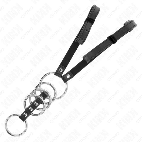 Kink Triple Metal Penis Ring Set - Control and Pleasure