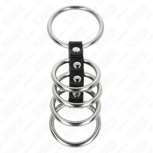 Kink - 5 Penis Rings - Pleasure and Control