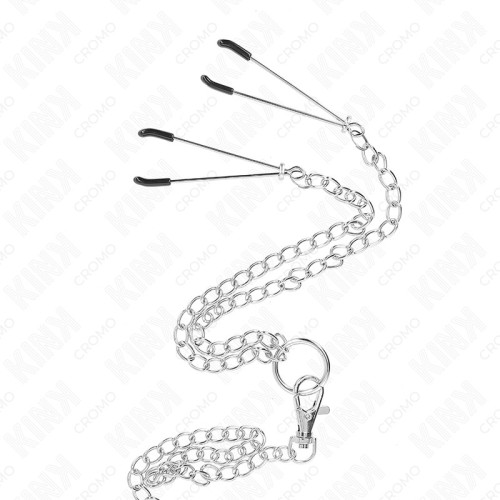 Kink Triple Metal Penis Ring - Control and Stimulation