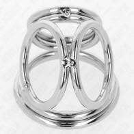 Kink Anillo Pene Triple Metal 3.8 a 5 cm