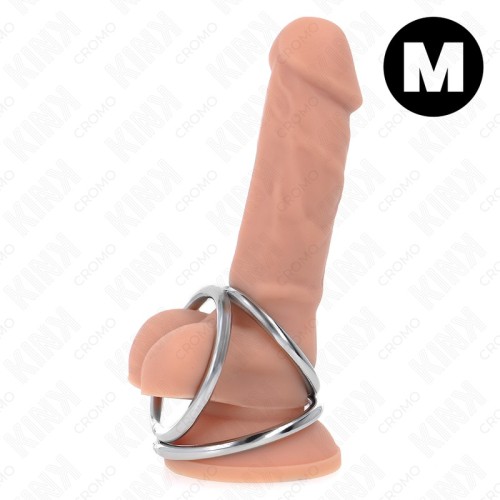 Kink Triple Metal Cock Ring - Ultimate Pleasure