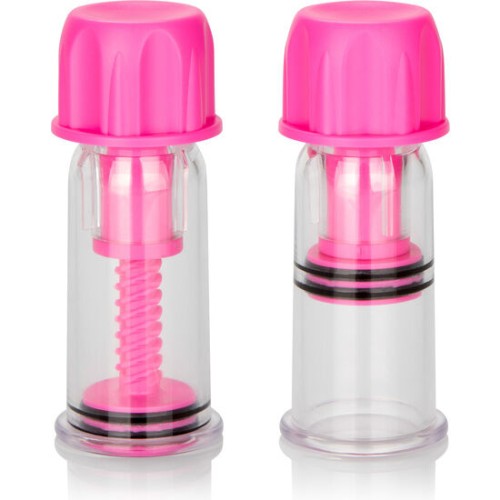 Vaccum Twist Estimuladores de Pezones Rosa