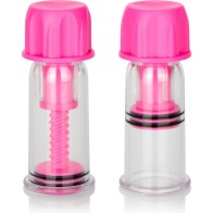 Vaccum Twist Estimuladores de Pezones Rosa