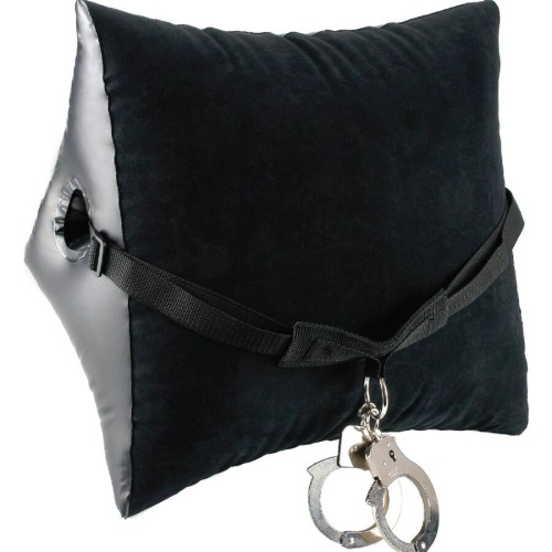 Inflatable Master Position Pillow with Cuffs