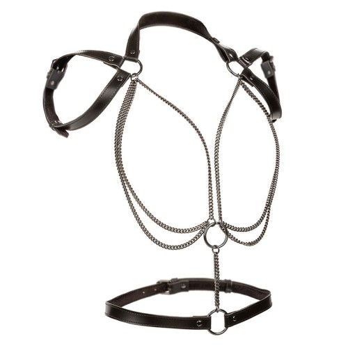 Euphoria Plus Size Halter Harness with Multi Chains