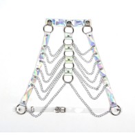 Subblime Chest Harness with Rings and Chains