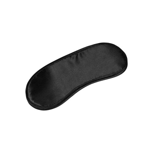 Padded Black Blindfold for Enhanced Sensation