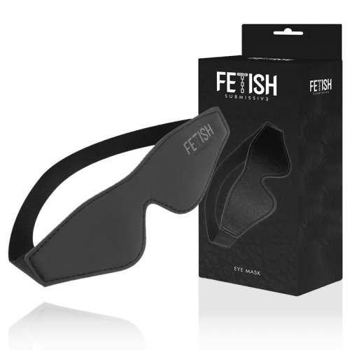 Antifaz Cuero Vegano para Juego BDSM