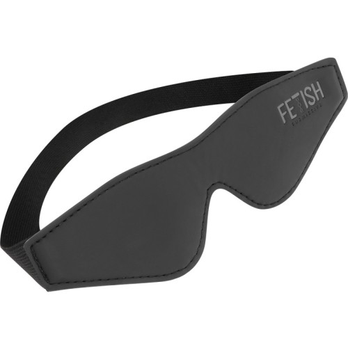 Vegan Leather Eye Mask for BDSM Play