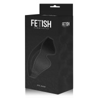 Vegan Leather Eye Mask for BDSM Play