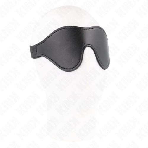 KINK Vegan Leather Blindfold for Sensational Play