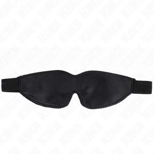 Kink Padded Leather Blindfold - Mystery and Sensuality