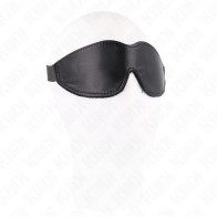 Kink Padded Leather Blindfold - Mystery and Sensuality