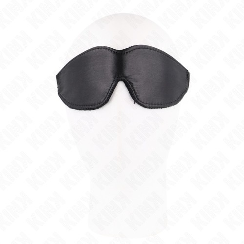 Kink Padded Leather Blindfold - Mystery and Sensuality