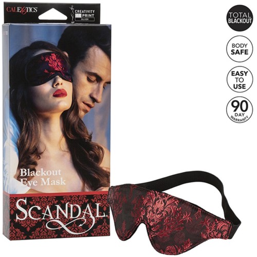 Scandal Blackout Eye Mask for Sensory Play