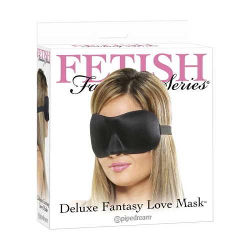 Deluxe Fantasy Mask Black - Enhance Your Sensory Play