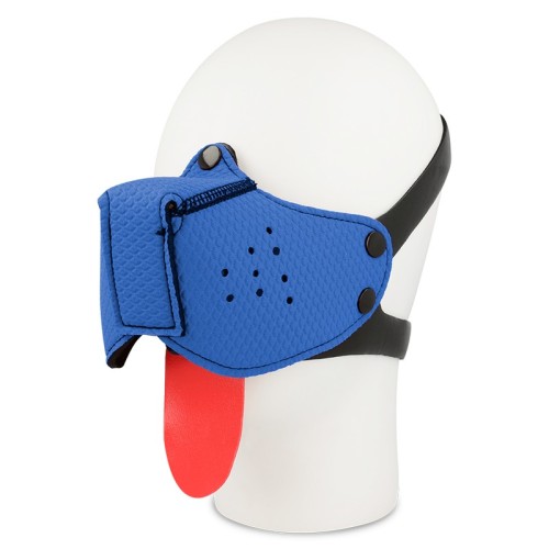 Blue Dog Muzzle for Fetish Play