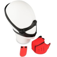 Red Dog Muzzle for BDSM Play