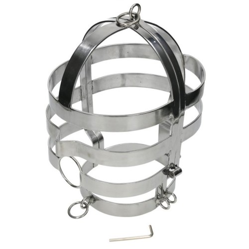 BDSM Steel Collar Mask - Dominate Your Desires