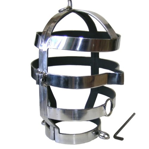 BDSM Steel Collar Mask - Dominate Your Desires