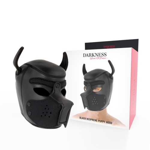 Darkness Dog Mask with Removable Snout