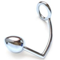Anal Loop Ring with Hook 50mm - Enhanced Sensation