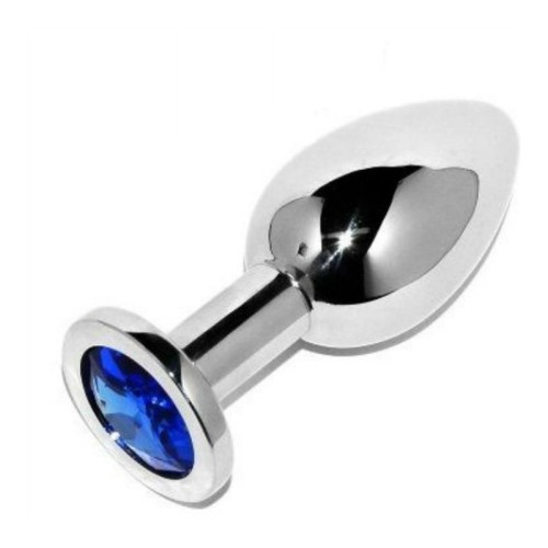 Diamond Blue Small Anal Plug for Enhanced Pleasure