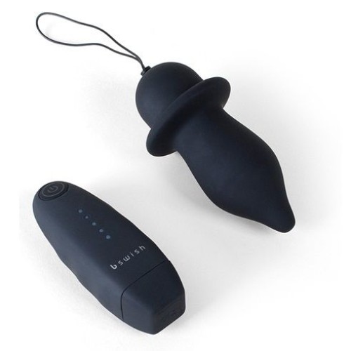 Bfilled Classic Vibrating Plug Black for Ultimate Pleasure
