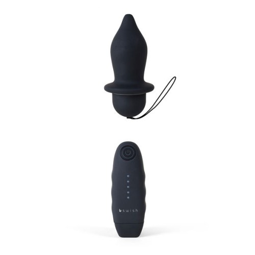Bfilled Classic Vibrating Plug Black for Ultimate Pleasure