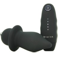 Bfilled Classic Vibrating Plug Negro Para Placer Máximo