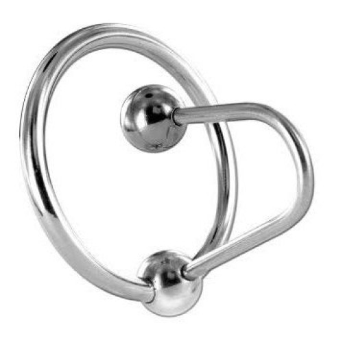 Head Ring with Urethra Plug 30 mm