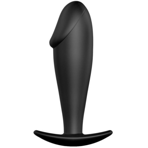 Pretty Love Black Silicone Anal Plug - Perfect Pleasure
