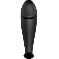 Plug Anal de Silicona Negra - Placer Perfecto