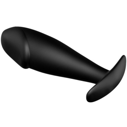 Plug Anal de Silicona Negra - Placer Perfecto