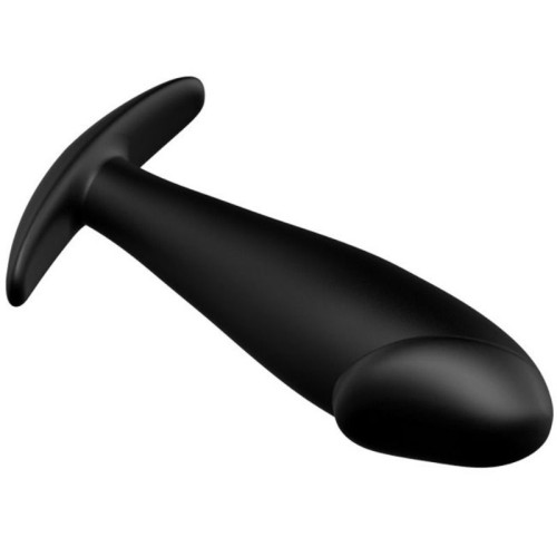 Plug Anal de Silicona Negra - Placer Perfecto
