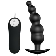 Pretty Love Silicone Anal Plug with 12 Vibration Modes