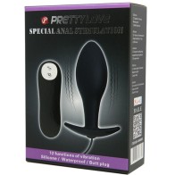 Pretty Love Anchor-Shaped Anal Plug with Remote Vibration