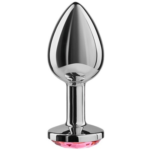 Pink Aluminum Anal Plug 7 Cm