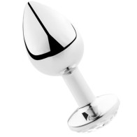 Transparent Aluminum 7 Cm Anal Plug