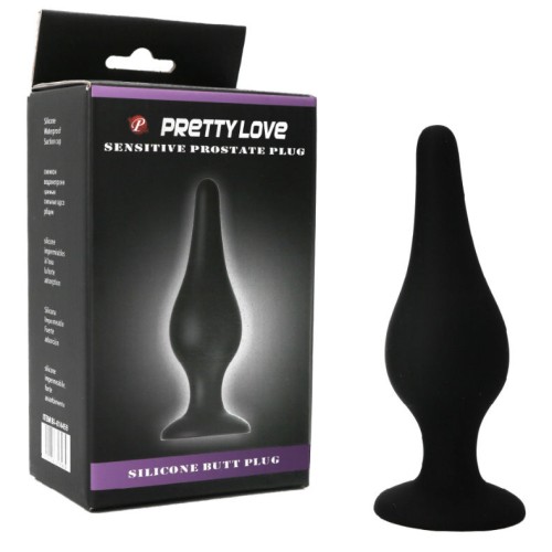 Pretty Love 14 Cm Ergonomic Silicone Plug for Anal Pleasure