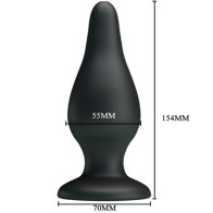 Pretty Love Ergonomic Silicone Plug 15.4 Cm - Ultimate Comfort