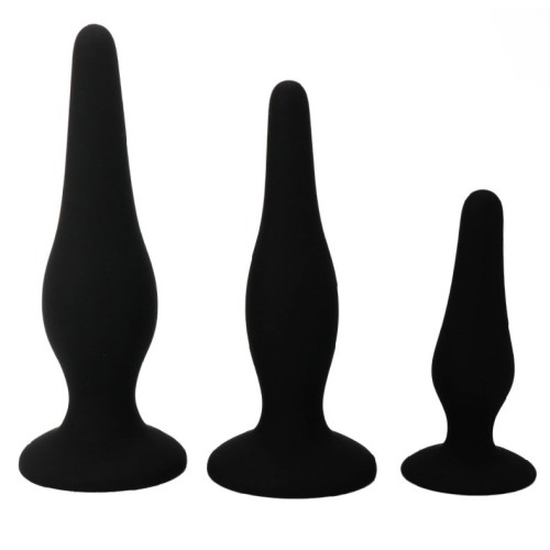 Anal Training Kit - Silicone Plugs for Beginners