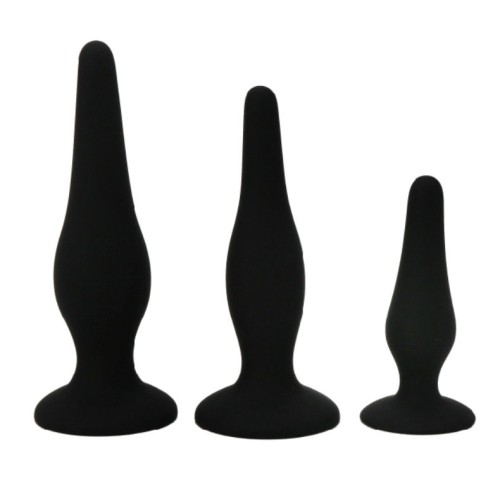 Anal Training Kit - Silicone Plugs for Beginners