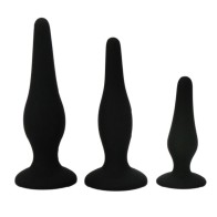Anal Training Kit - Silicone Plugs for Beginners